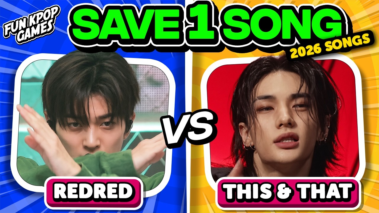 ⭐️ SAVE ONE KPOP SONG 2026 EDITION | KPOP QUIZ - FUN KPOP GAMES 2026
