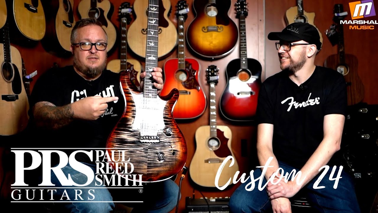 PRS Guitars Custom 24 - Charcoal Cherry Burst