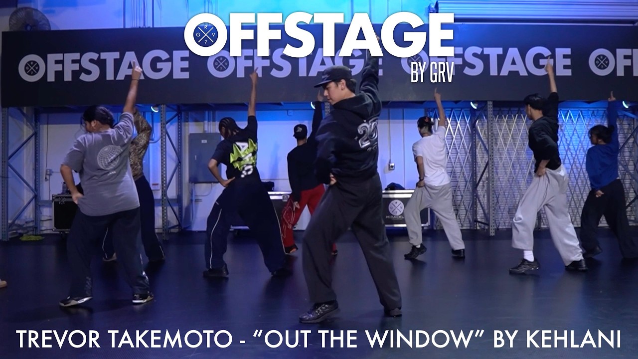 Хореография Тревора Такемото под песню &laquo;Out The Window&raquo; Келани в Offstage Dance Studio.