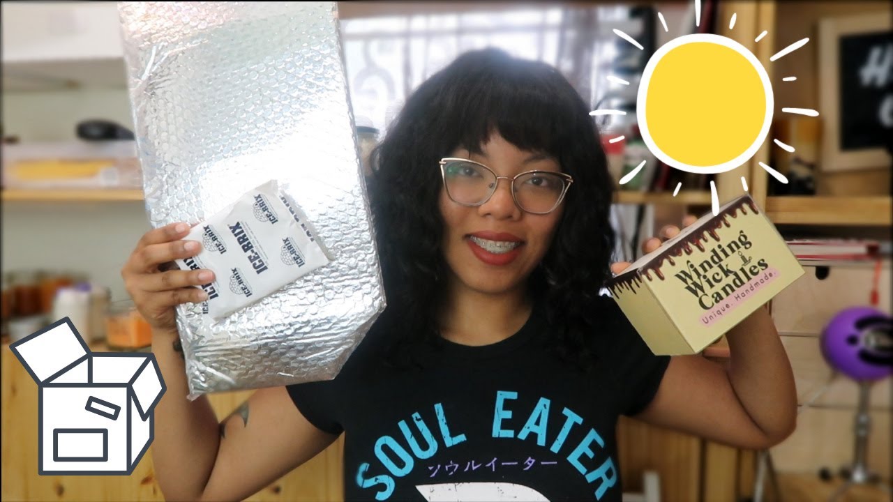 Shipping Candles in The Summer