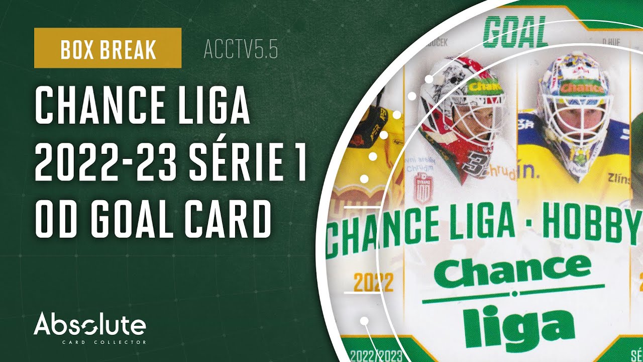 ACCTV5.5 - Box Break Chance Liga 22/23 Série 1 od GOAL Cards (2x Hobby, 4x Blaster)
