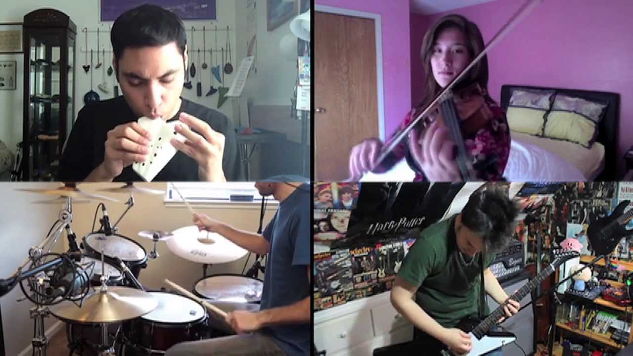Bad Apple!! - Touhou Cover (feat. FamilyJules7x, MaximumHamburgers, and Mklachu)