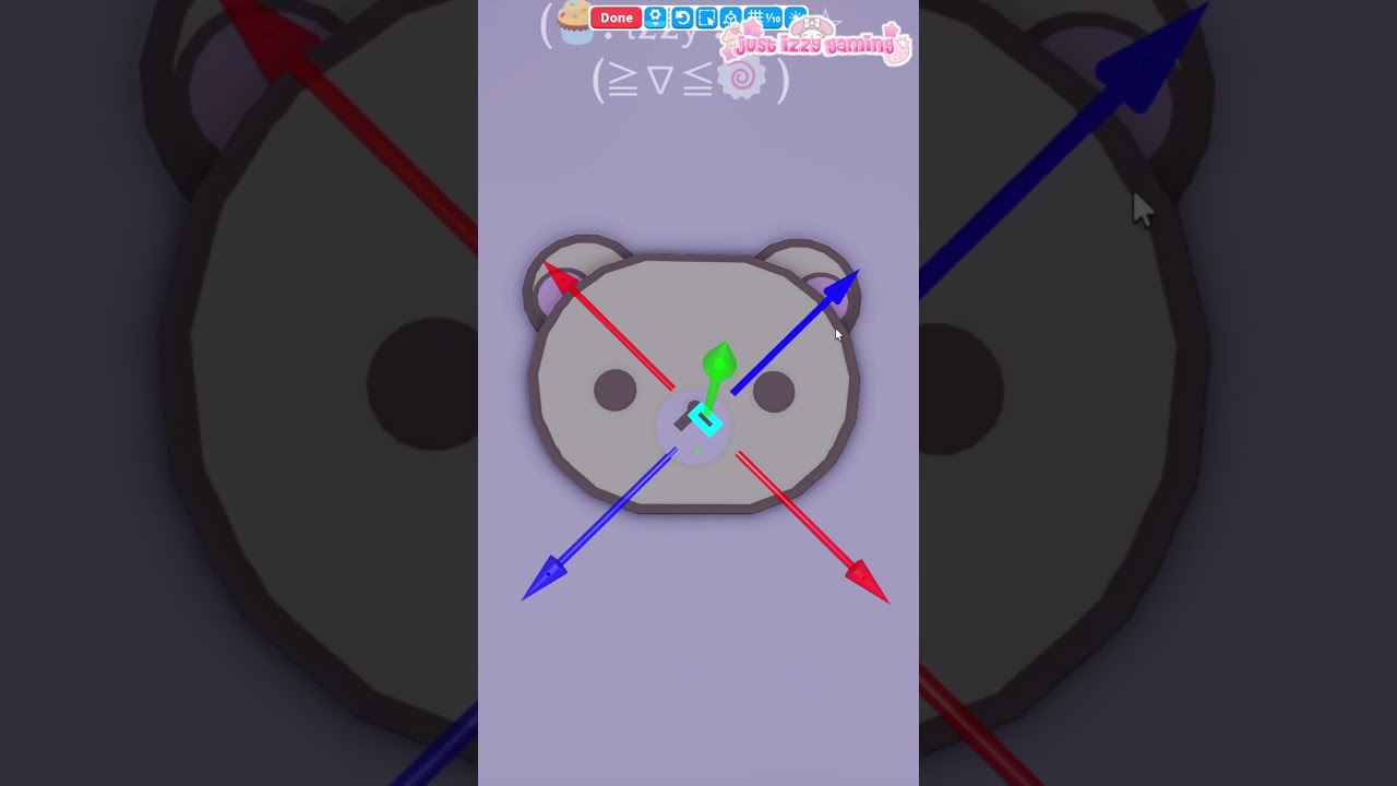 how to make korilakkuma wall art for FREE!! in adopt me!!🐾🌸#adoptme #shorts #kawaii