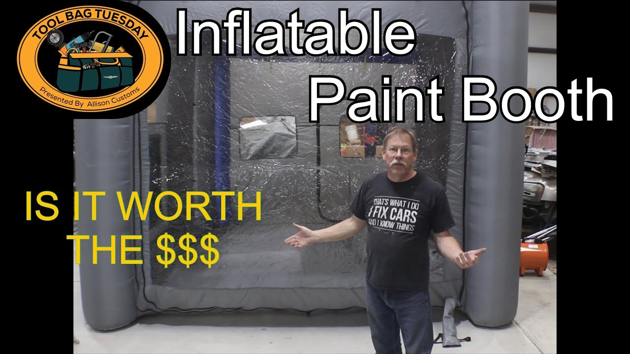 Tool Bag Tuesday - Inflatable Paint Booth