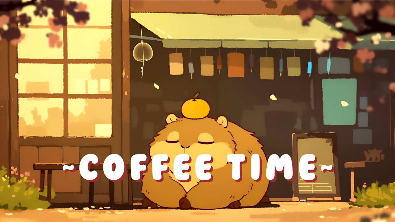 Capybara Music Corner - Peaceful Music for Your Soul ~ Calm Energy ~ 🌸 ☕
