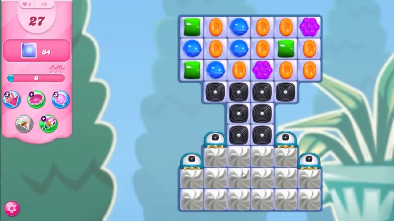Candy Crush Saga LEVEL 75 NO BOOSTERS