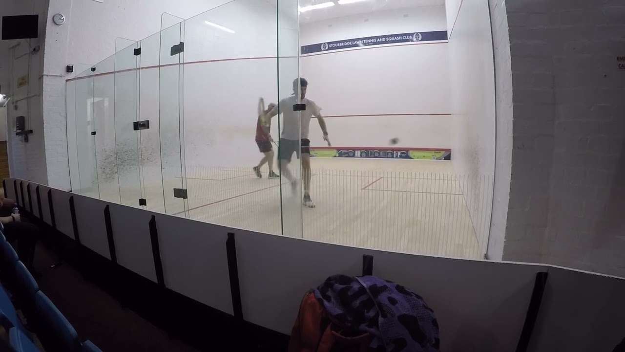 STOURBRIDGE 2025 RACKETBALL FINALS MIKE HARRIS V JAMES BOWDEN