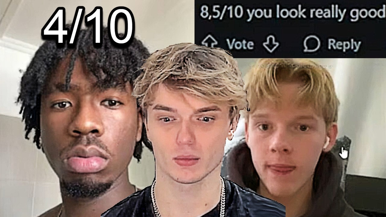 Рейтинги Looksmaxxer на Reddit
