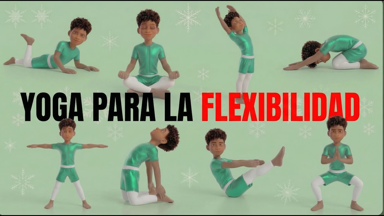 Las técnicas de yoga MÁS EFECTIVAS para la flexibilidad de los niños con Rayo