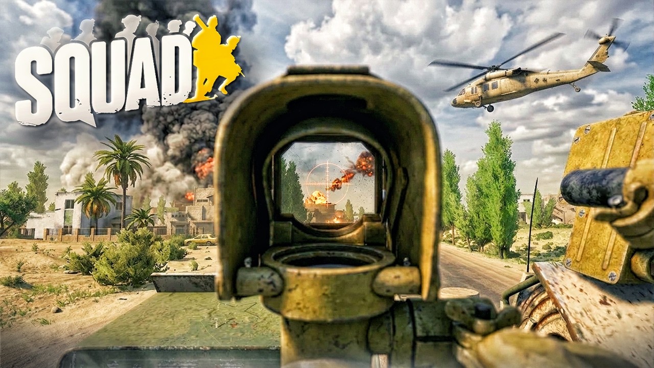 ЗУ-23-2 тримає небо у грі SQUAD UA