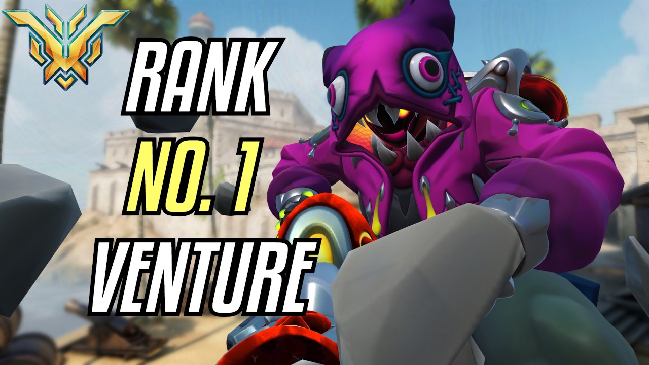 How I Became the Rank 1 Venture in Overwatch
