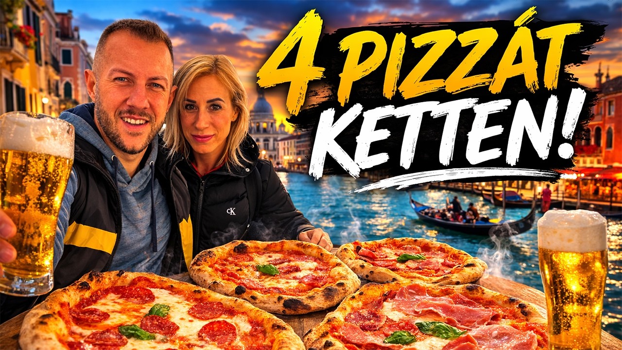 Velencei kaland indul: utazás, szállás, sörözés, pizzaparti 🍺🍕🇮🇹