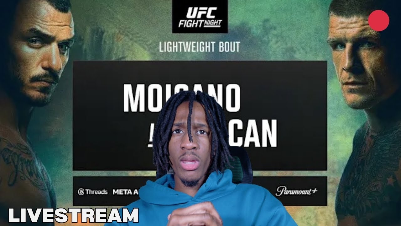 UFC Fight Night Moicano vs Duncan Fight Companion| LIVESTREAM