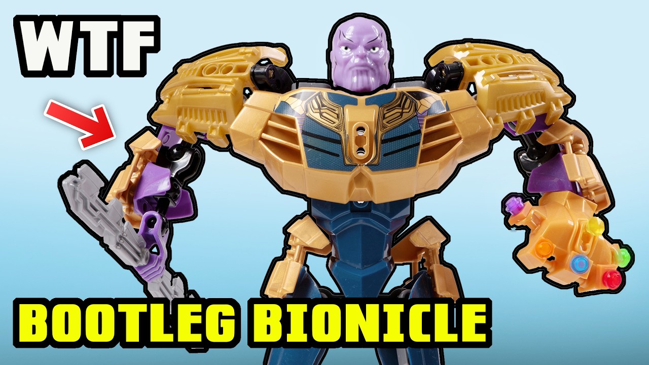 I Bought BOOTLEG BIONICLES... They Are WEIRD.
