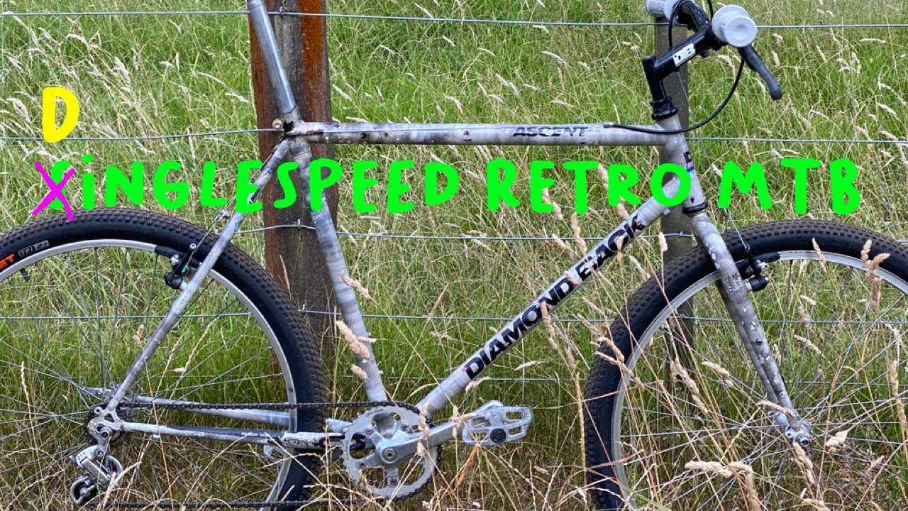 Ретро горный велосипед - 1989 Diamondback Ascent, сборка Dinglespeed!