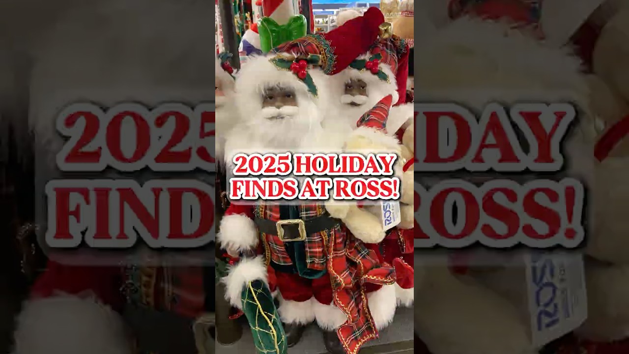 2025 Holiday Finds at ROSS! #lifeasteeelle #decor #discountstore #holidayseason