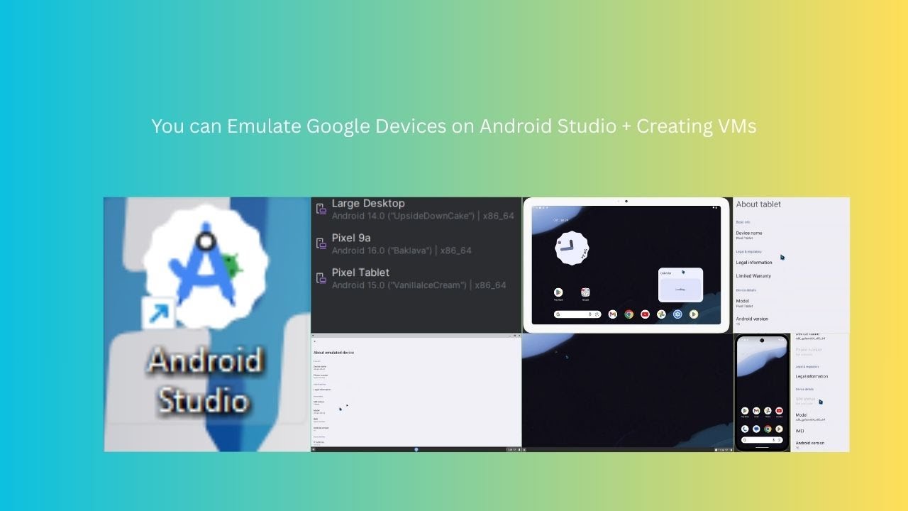 You can Emulate Google Devices on Android Studio