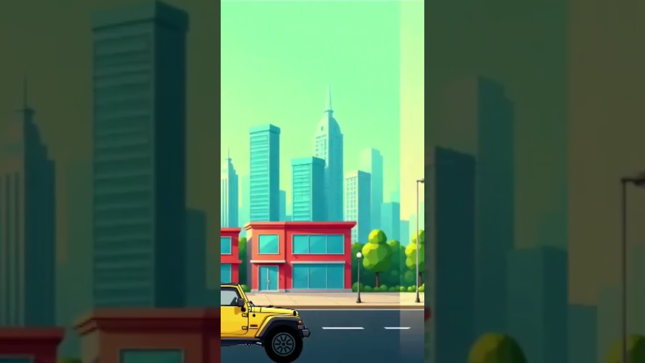car animated #motiongraphics #motionvideo #graphicdesigner
