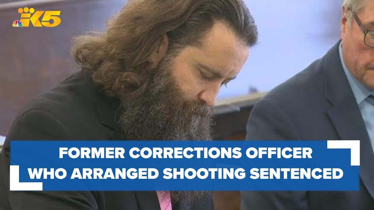 Former WA state corrections officer who arranged his own shooting in Shelton sentenced