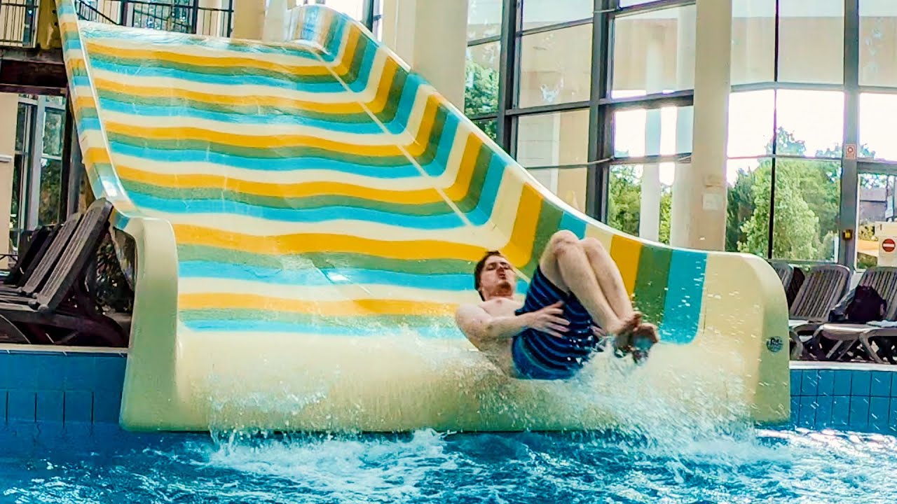 Family Slide at AquaPalota (Aquapalace) Gyula