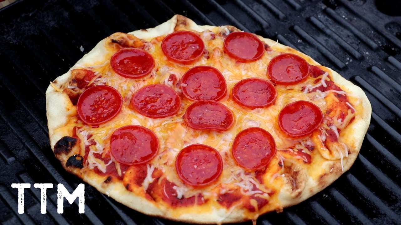 Grilled Naan Bread Pizza