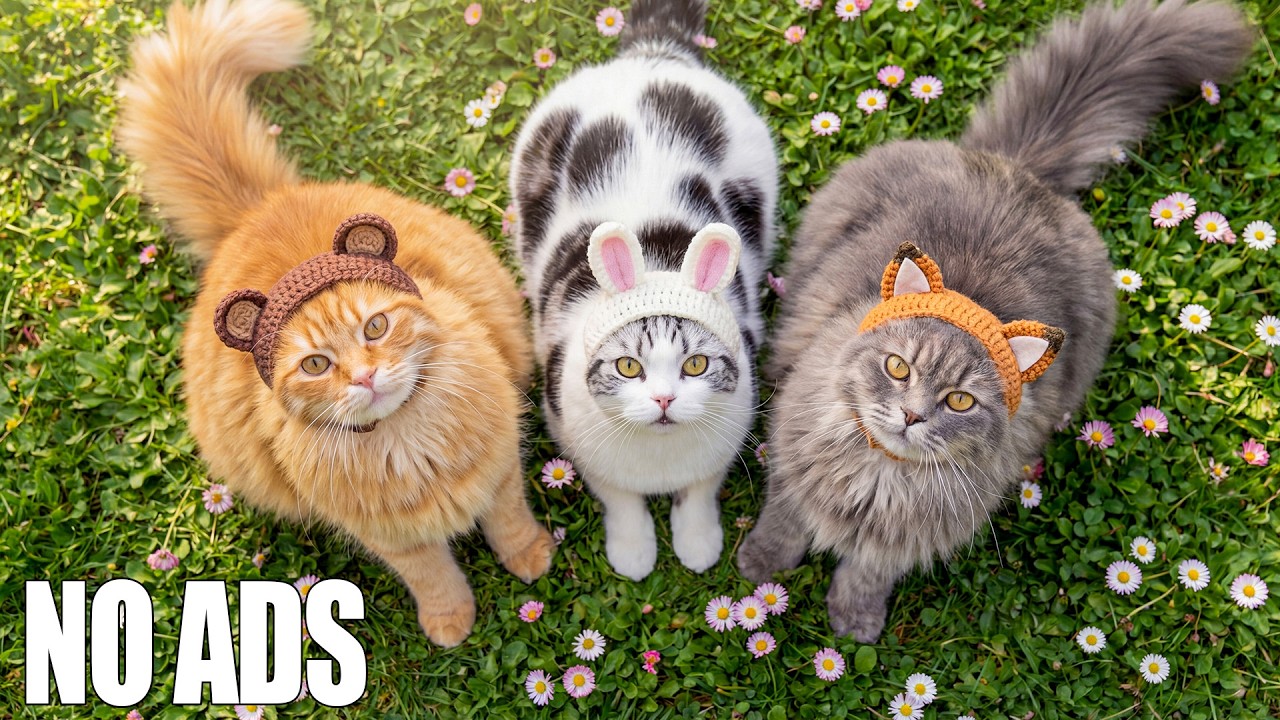 12 ЧАСОВ «сонной» музыки для кошек 🐈 Амбиент-пианино для сна и снижения тревоги разлуки 🎹Без рекламы