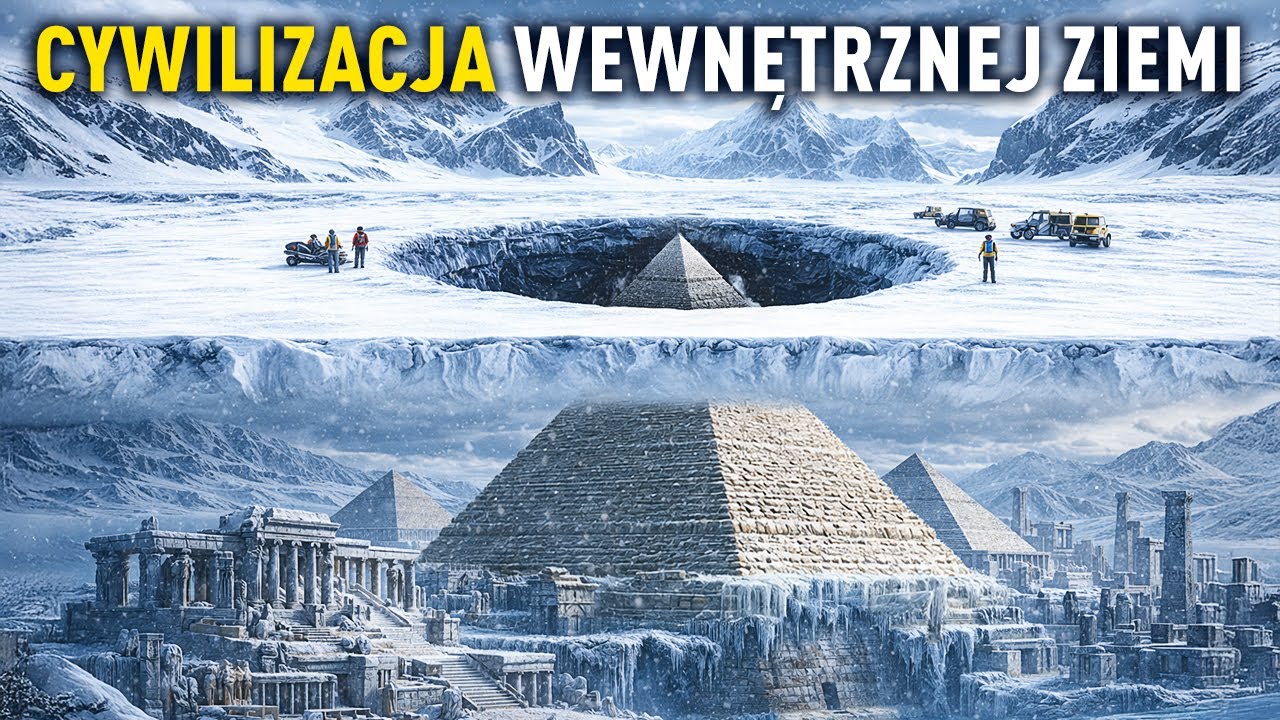 Naukowcy odnaleźli ukrytą nowoczesną cywilizację zamarzniętą w lodowcu antarktycznym