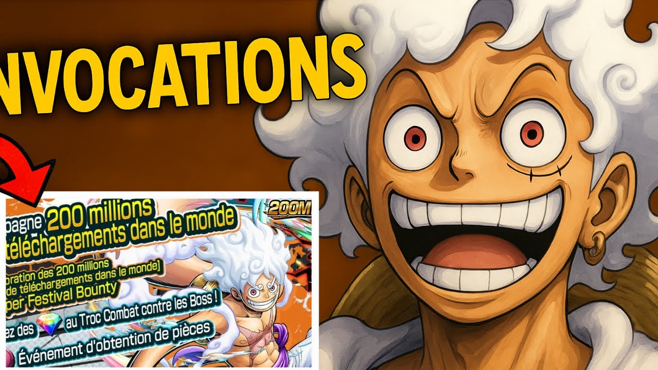 IL MA RUINNÉ ! INVOCATIONS LUFFY GEAR 5 ONE PIECE BOUNTY RUSH