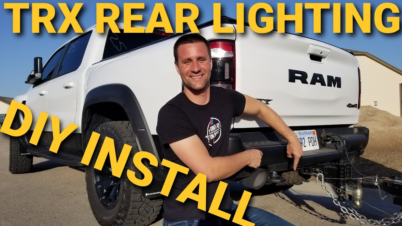 RAM TRX Rear Aux Lighting Install With Shifts And Grins Fab DIY