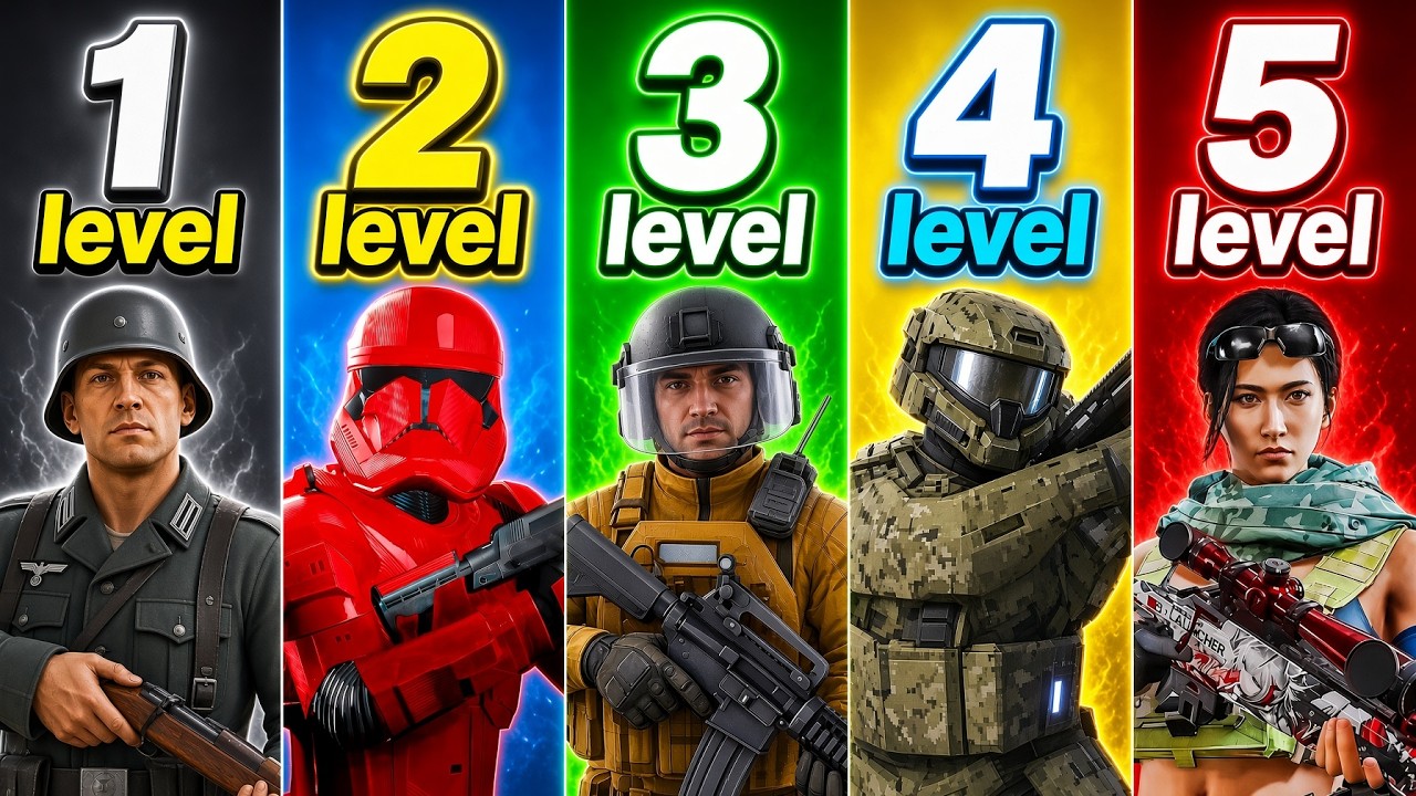 5 Levels of Battlefield Knockoffs...