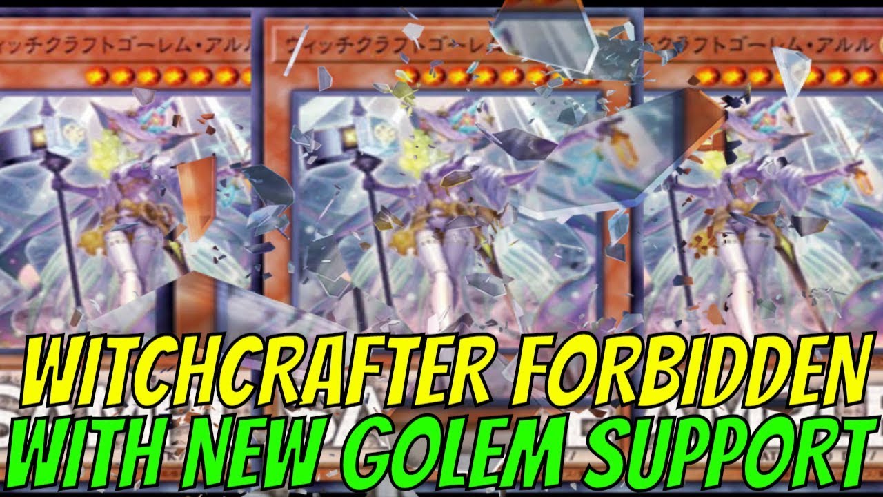 [NEW] WITCHCRAFT DECK 3/2019 | New support | WITCHCRAFTER GOLEM ARLES
