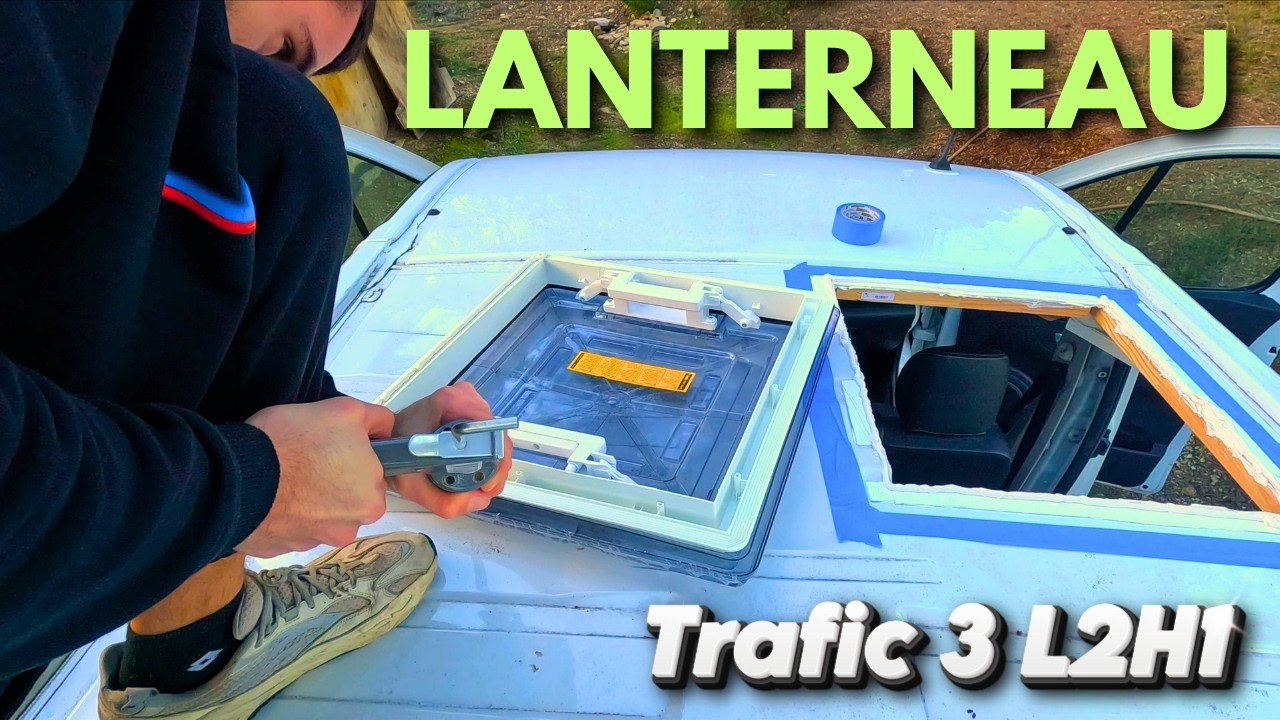 J'installe un Lanterneau Fiamma Vent 50 dans mon van