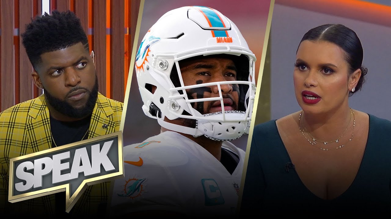 Should Dolphins sit Tua for rest of season after second stint w/ concussion protocol? | NFL | SPEAK