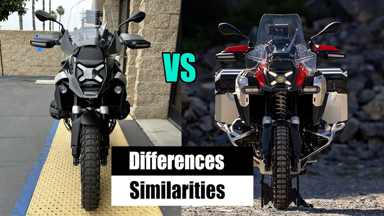 BMW R1300 GS VS R1300 GS Adventure | Differences & Similarities