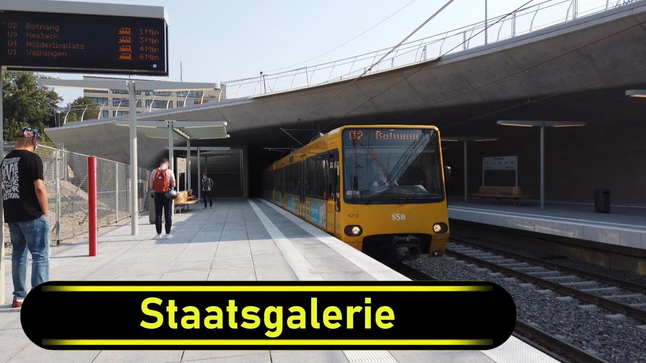 Stadtbahn Station Staatsgalerie - Stuttgart 🇩🇪 - Walkthrough 🚶