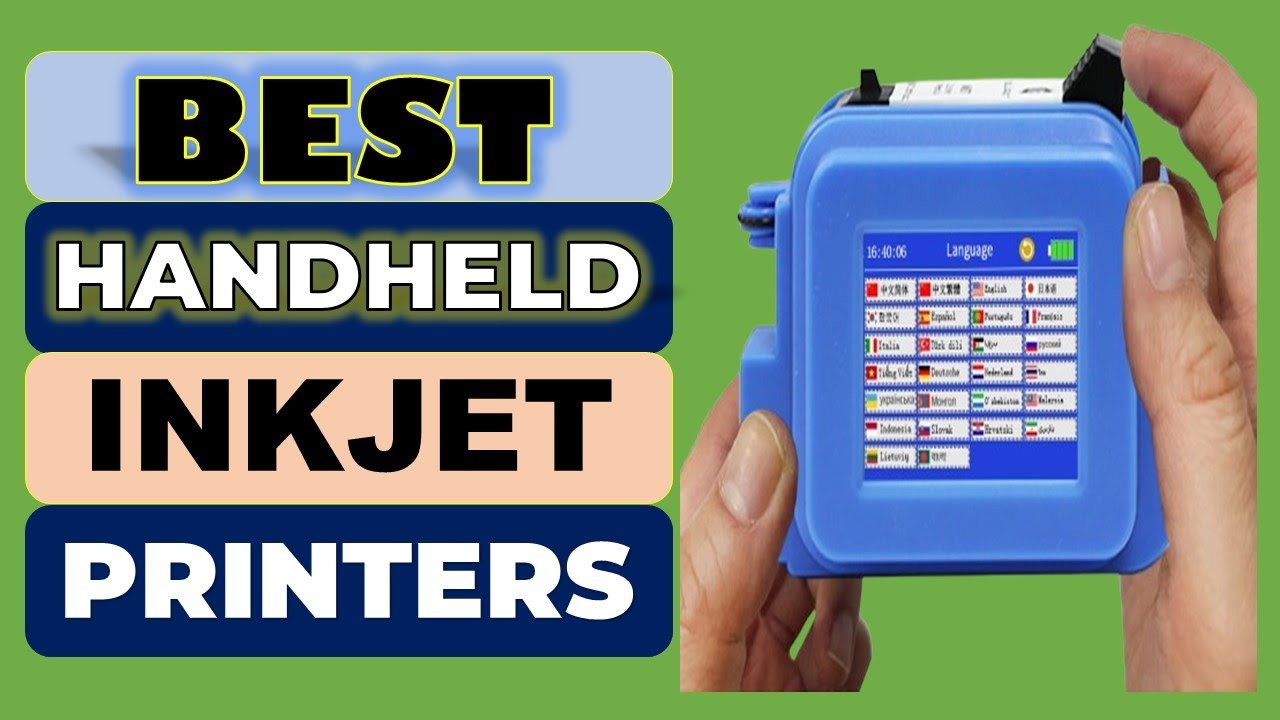 Top 5 Best Handheld Inkjet Printers in 2026 | From Aliexpress