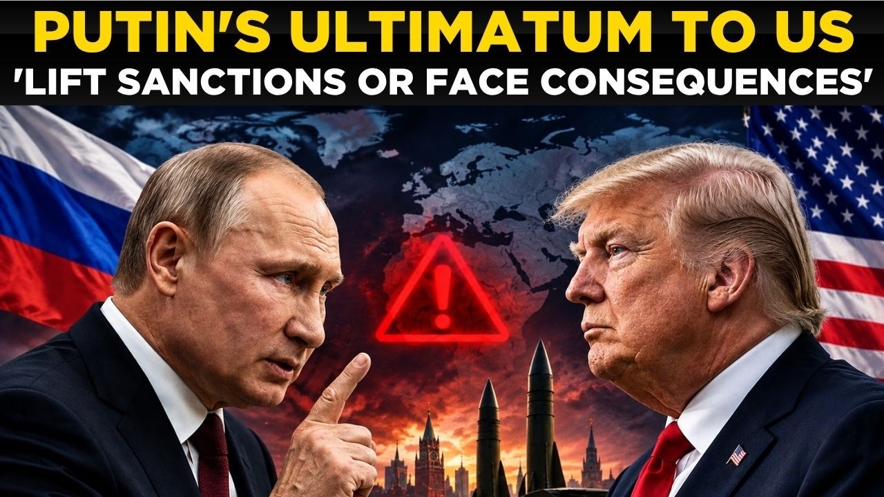 PUTIN'S WARNING LIVE | Putin Warns US to Lift Iran Sanctions Now or Face Dire Consequences