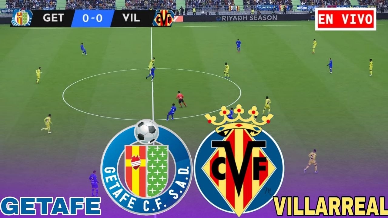 EN VIVO Getafe vs Villarreal La Liga 2026 PARTIDO DE HOYSimulación Realista PES 21