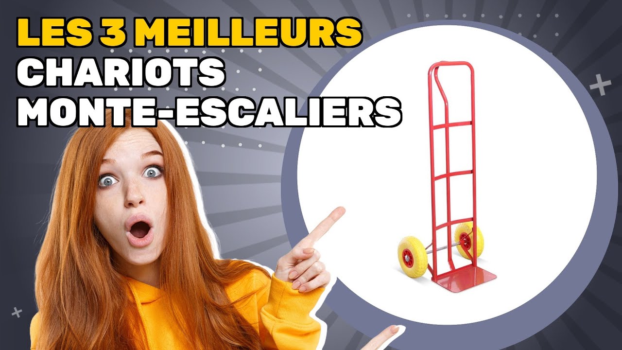Les 3 meilleurs chariots monte-escaliers 2025: voici ceux qui valent le coup