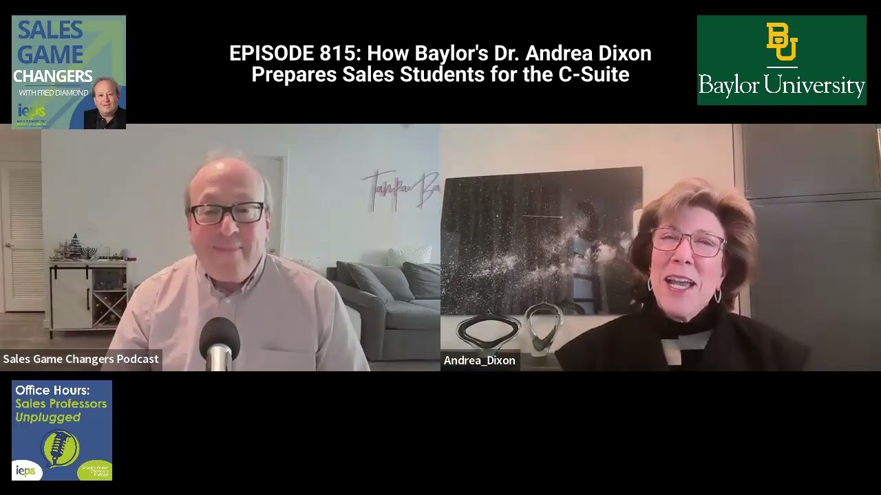 Developing Sales Talent That Gets to the Top - Baylor's Andrea Dixon