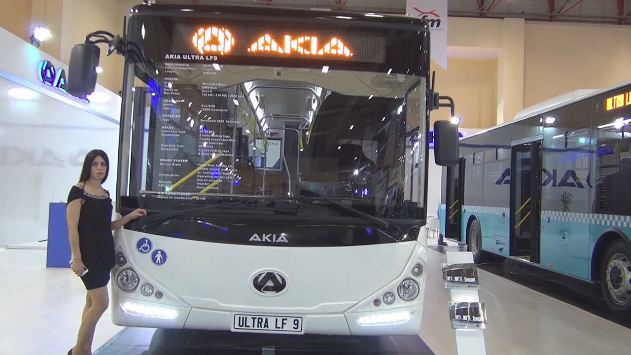 Akia Ultra LF9 Bus (2016) Exterior and Interior