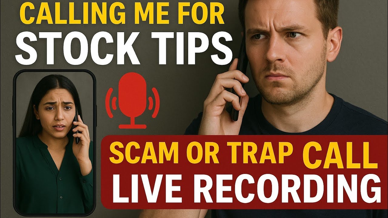 Live call recording | Stock maket scam | Stock maket fake telegram tips live call recording 