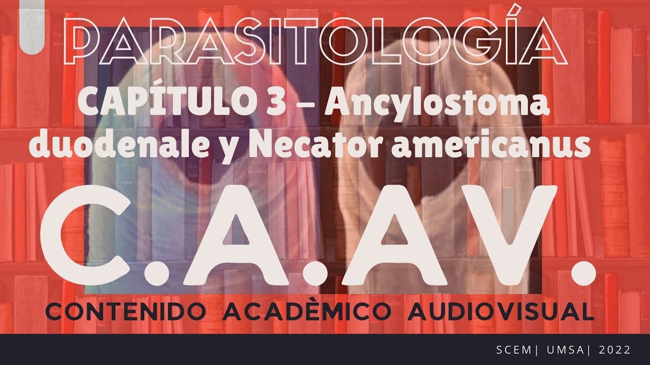 Ancylostoma duodenale y Necator americanus - CAAV - PARASITOLOGÍA