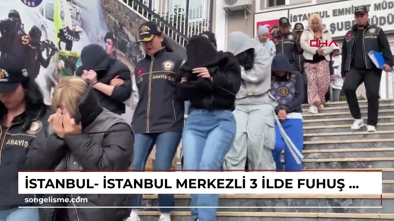 İstanbul- İstanbul merkezli 3 ilde fuhuş operasyonu: 20 gözaltı