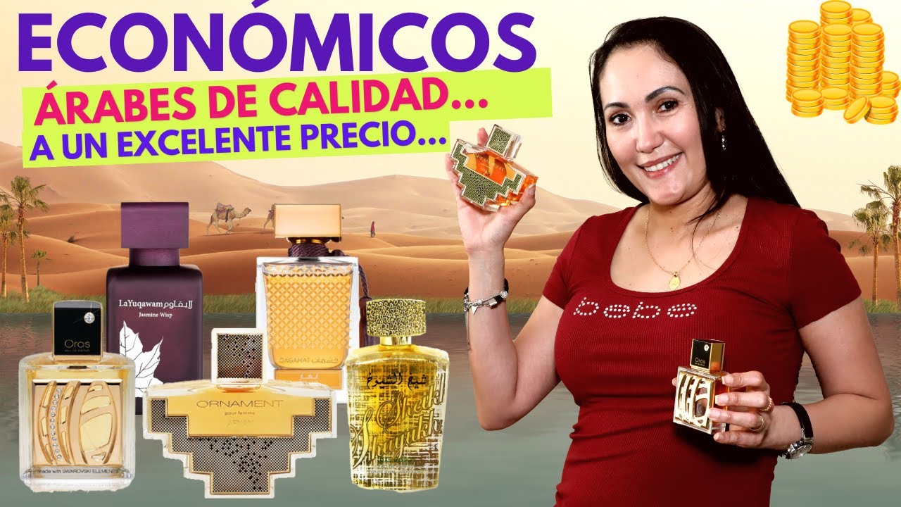 Perfumes Árabes de Calidad a un Excelente Precio, perfumes económicos para mujer 2024