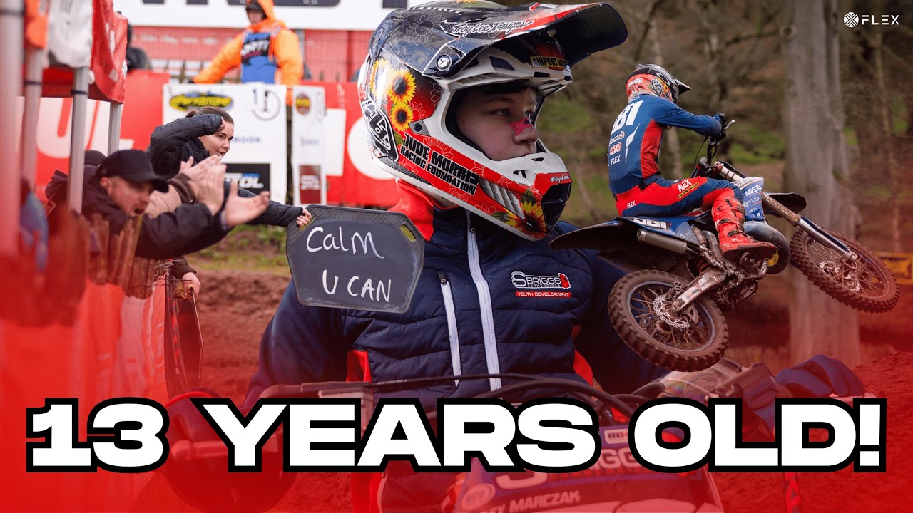 Youngest Rider In The Class...And He Does This! : Motul British Hawkstone | Harley Marczak