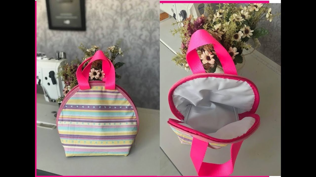 Bolsa Lancheira fácil de fazer