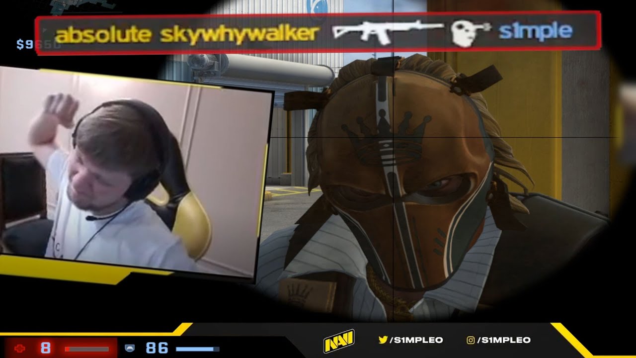 s1mple vs skywhywalker