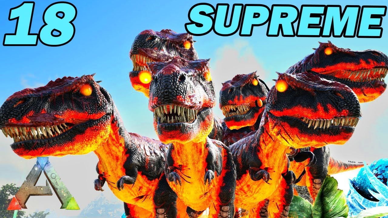 On prépare l'armée contre le boss ! Ark SUPREME 18