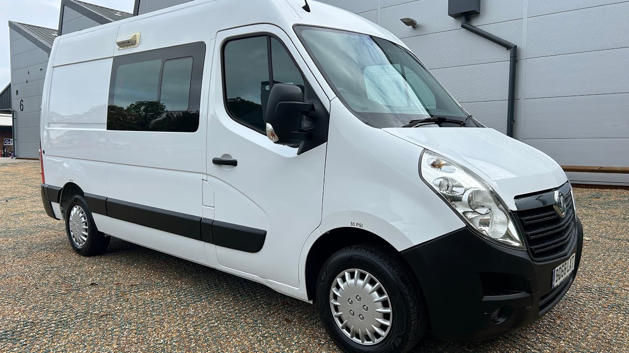 2019 Vauxhall Movano 2.3 CDTI Welfare Mess Crew Van 6 Seater 